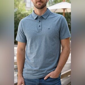 Michael Kors Charcoal Polo Shirt for Men
